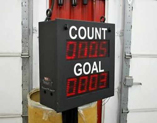 Static Controls Corp. 801-U Count Goal LED Display
