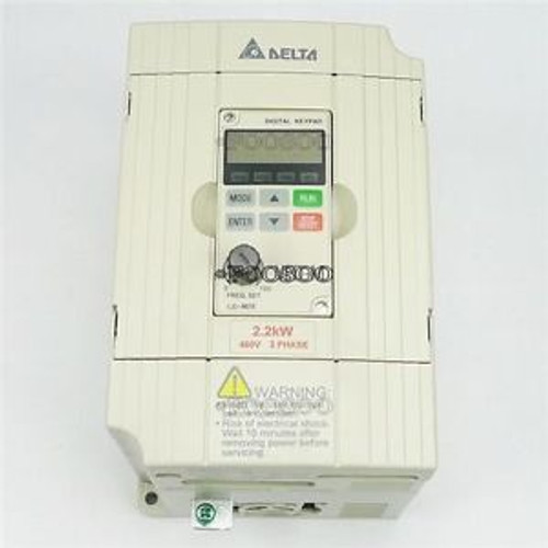 VFD022M43B AUTOMATION SYSTEM USED FREQUENCY CONVERTER 2.2KW 380V 1PC DELTA