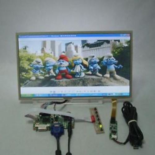 DVI+VGA Lcd Control board+14inch 1366768 lcd panel LTN140AT07 Lcd +Touch Screen