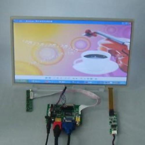 HDMI+VGA+2AV Driver board+14inch 1366768 lcd panel HT140WXB with touch screen