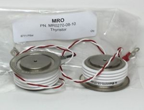 2 Unused MRO  Puck Style Thyristors # MRO270-08-10, MR0270-08-10