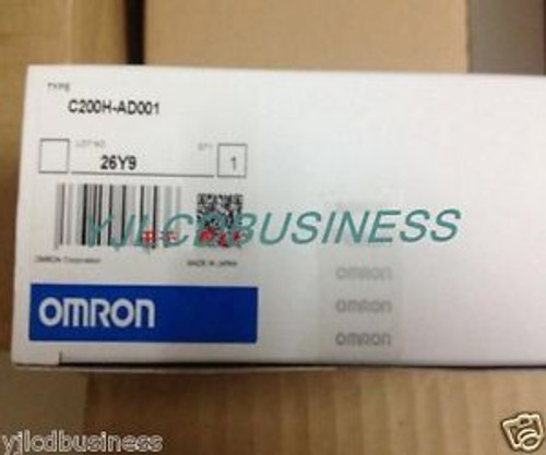 New Omron A/D Unit C200H-AD001 in box Module 90 days warranty