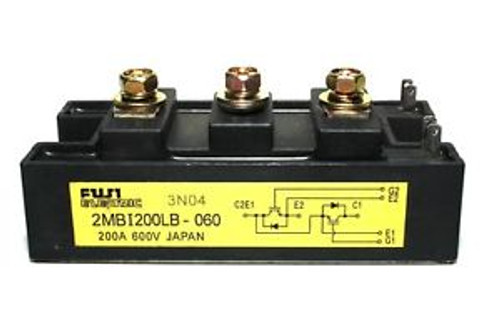 2MBI200LB-060 Fuji Module IGBT 200A 600V NEW PING