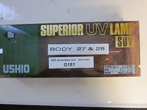 Ushio Superior UV Lamp SUV-2002NIL