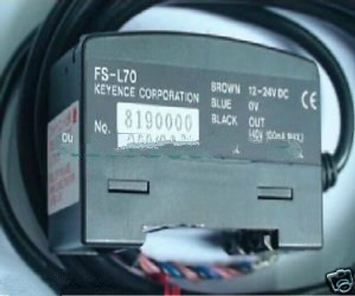 New FS-L70 Keyence Optical Fiber Amplifier 90 days warranty
