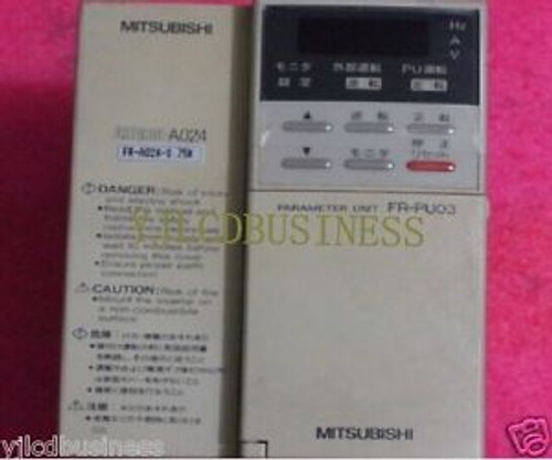 MITSUBISHI 0.75KW Inverter FR-A024-0.75K used 90 days warranty