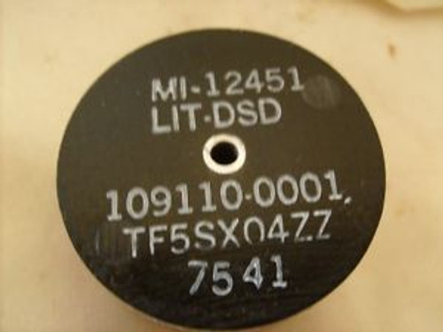Reactor Litton #  109110-0001 65.00 MICROHENRIES 40KHz