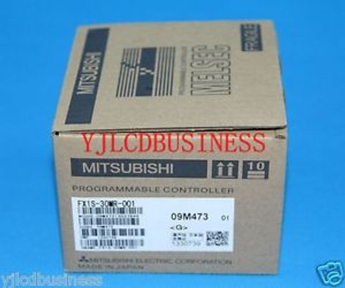 New Mitsubishi MELSEC FX1S-30MR-001 PLC Unit
