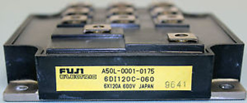 Fuji Electric model A50L-0001-0175   6DI120C-060 Transistor module