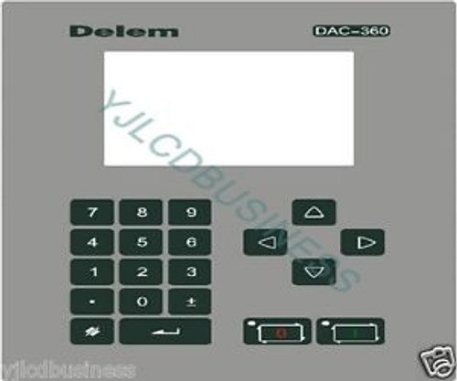 NEW Delem DAC-360 Membrane keypad 90 days warranty