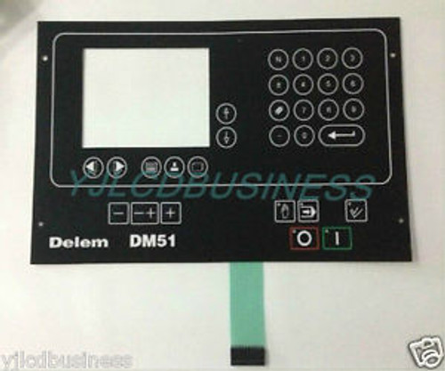 NEW Delem DM51 Membrane keypad 90 days warranty