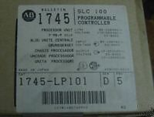 1745-LP101 Allen Bradley NIB 1745LP101 New