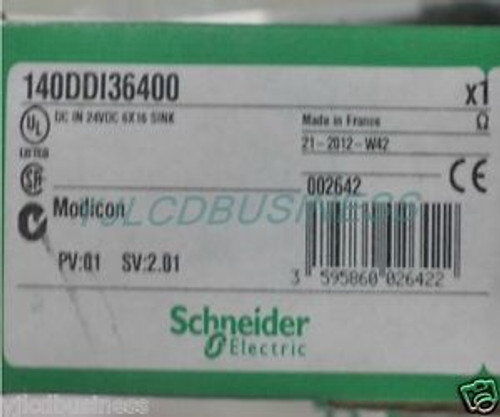 New Schneider 140DDI36400 Output Module 90 days warranty