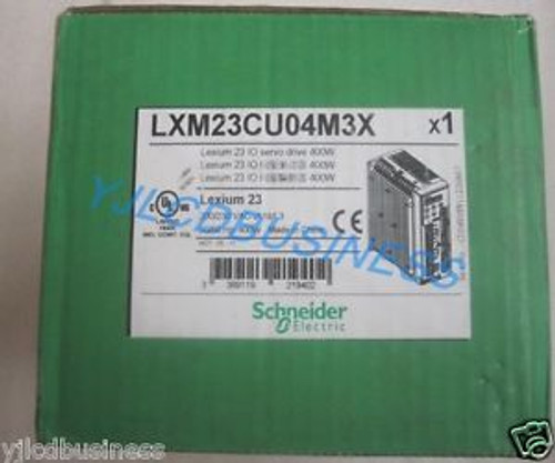 new Schneider 23 IO Servo Drive LXM23CU04M3X 400W in box 90 days warranty