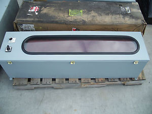 VORNE IND ENCLOSED MULTILINE LCD ALPHANUMERIC DISPLAY CAT#M-1000 NOB