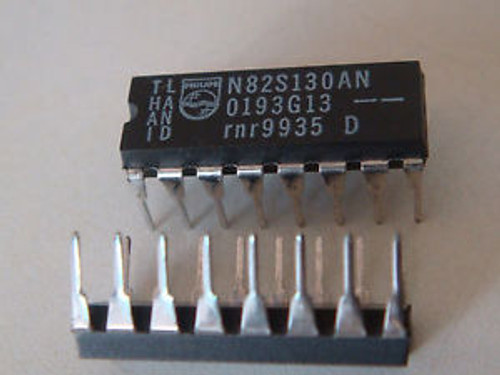 500pcs of N82S130AN N82S130 AN Philips make 512 X 4 OTPROM, (82s130)