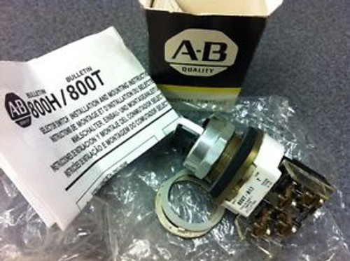 ALLEN-BRADLEY 800T-H17A NEMA TYPE 4, 13 SELECTOR SWITCH New