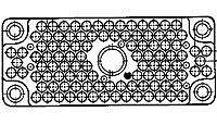 Pin & Socket Connectors CTR. FASTENER PLUG BLOCK-104
