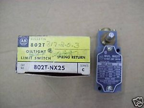 Allen Bradley Oiltight Limit Switch802T-NX25