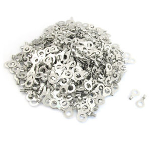 1000 Pcs 8.2mm Ring Dia Non Insulated Terminals for 12-10 AWG