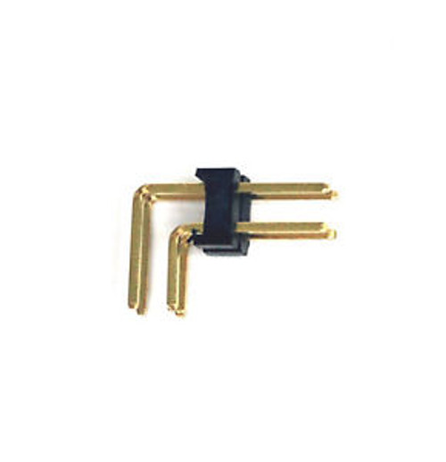 500 Male Pin Header Right Angle 90° Dual Row 2x17P 2x17 pitch= 2.54mm RoHS H=6mm