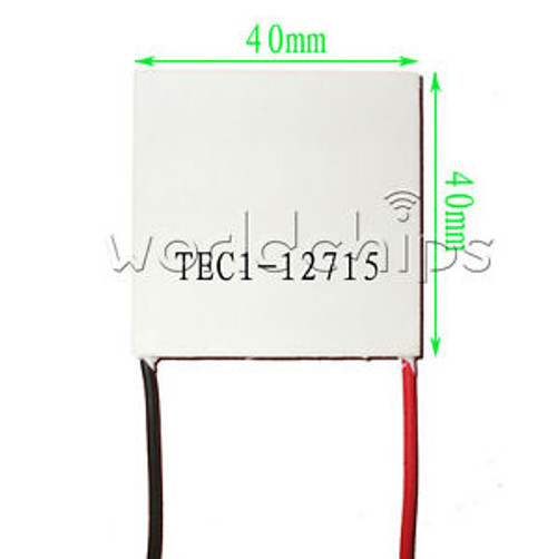 10Pcs TEC1-12715 Heatsink Thermoelectric Cooler Cooling Peltier Plate Module WC