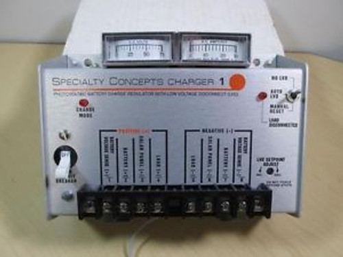 SPECIALTY CONCEPTS CHARGER 36v Photovoltaic Battery Charge Regulator SC1-36-AFT