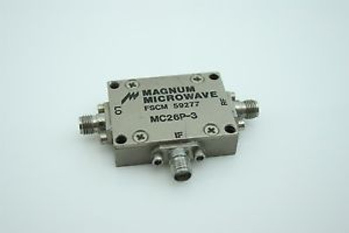 Magnum RF Microwave Double Balanced Mixer  GHz   MC26P-3  FSCM 59277