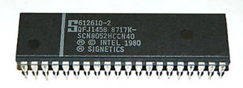 RARE SIGNETICS SCN8052HCCN40 SINGLE CHIP 8 BIT MICROCONTROLLER ELECTRONIC PART