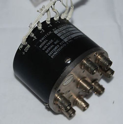 DYNATECH COAXIAL SWITCH L7-213R18 BNC 28VDC