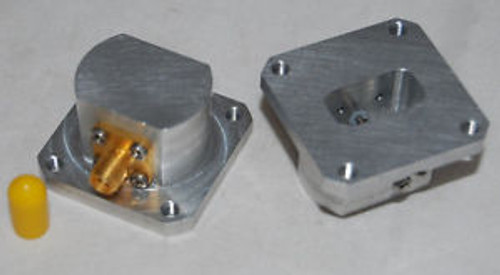 WAVEGUIDE TO COAXIAL SMA(F) ADAPTER WR75 WR-75 NEW