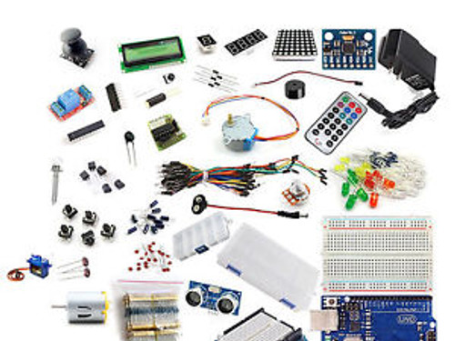 UNO R3 Ultimate Starter Kit-Resistor Diode Servo Breadboard Receiver for Arduino