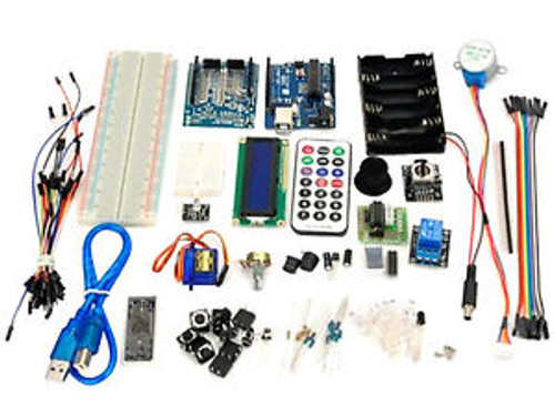 Funduino UNO Board   USB cable   LED   Motor Receiver Starter Kit for Arduino