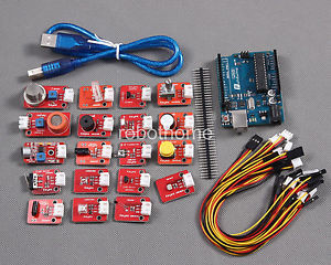 Electronic Blocks Kit Stable Sensor kit for Funduino UNO R3 Compatible Arduino