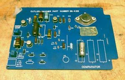 Cutler Hammer 58-4185 Comparator Board