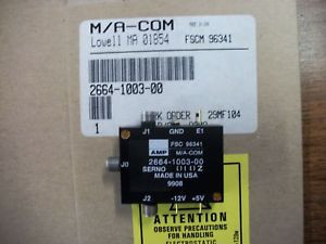 M/A-COM Switch, PIN Diode, 0.5- 2.0 GHz  2664-1003-00