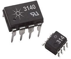 AVAGO TECHNOLOGIES HCPL-3140-000E OPTOCOUPLER, GATE DRIVE, 3750VRMS (50 pieces)