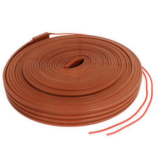Red Flexible Silicone Waterproof Heater Strip Band 30mm Width 10M Long 380V
