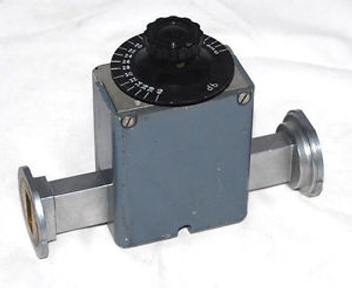 WAVEGUIDE VARIABLE ATTENUATOR WR90 WR-90 0-40DB