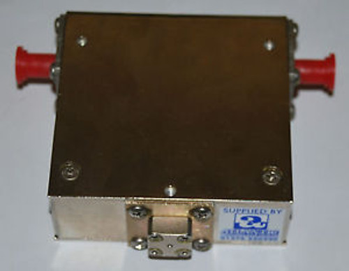 RF SMA COAXIAL ISOLATOR CIRCULATOR 240-270Mhz CHANNEL MICROWAVE AV369 TESTED