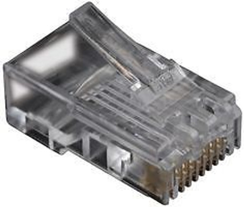 TE CONNECTIVITY / AMP 5-557961-2 CAT3 RJ45 MODULAR PLUG, 8POS, 1 ...(100 pieces)