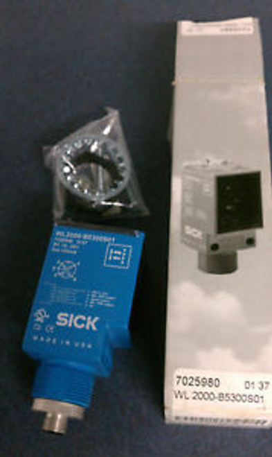 SICK PHOTOELECTRIC SENSOR PHOTO EYE WL2000-B5300S01