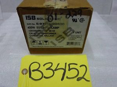 ISB Sola Basic Cat. No. E-971-W-S0400 {PING}