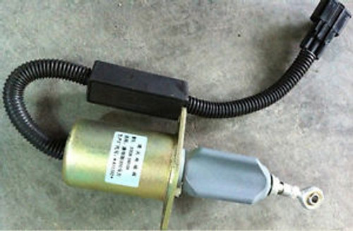 Shut Down Engine Stop Solenoid 3935650 24V of high quality Genset part