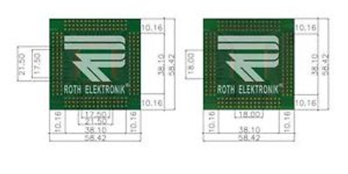 5x RE470-05 - Adapter QFP 144, 176 (Cutter 0,50), 184 0,40) Roth Elektronik