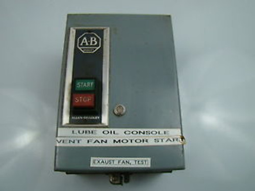Allen Bradley Bulletin 509 Magnetic Motor Controller 509-AAA