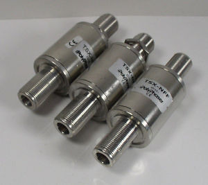 (3) PolyPhaser TSX-NFF 698MHz to 2.7GHz In-Line EMP Surge Filter Qty 3