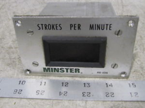Minster 490-0246 Strokes per Minute Meter