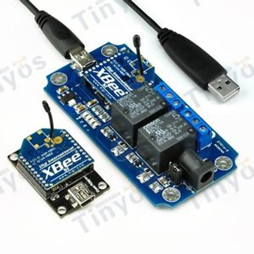 2 Channel USB/Wireless 5V Relay Module Xbee Remote Control Kit