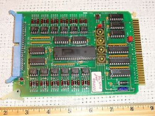 GLOBE SYSTEMS 11670 G80212 STD BUS INPUT CARD CIRCUIT BOARD PCB